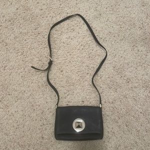 Kate Spade black crossbody satchel purse